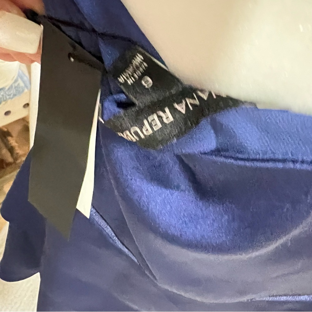 *NWT* BANANA REPUBLIC Peplum‎ Layered Cami - Picture 8 of 9